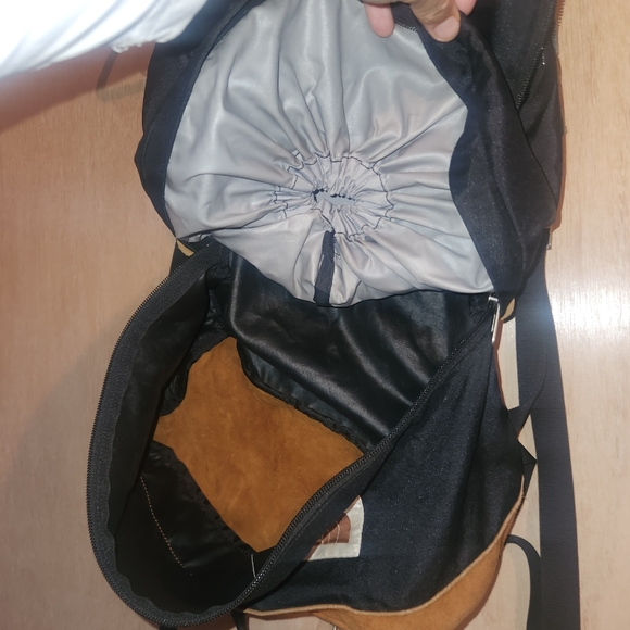 The North Face leather bottom backpack - Picture 7 of 7